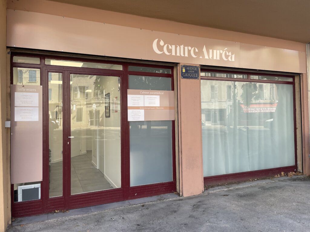 Osteopathe devanture